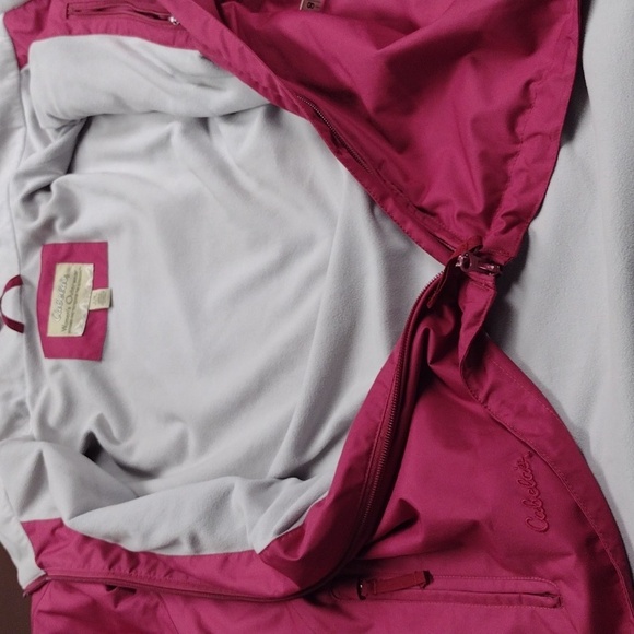 Cabela's Women's Red Hooded Jacket Size L - Picture 14 of 16